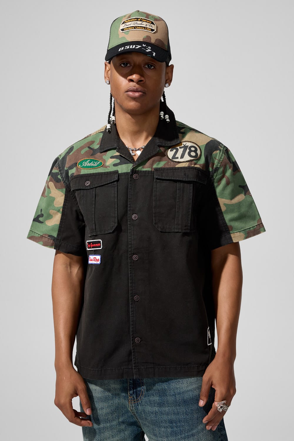 Jordan Craig "Artists Union" Button-up Work Shirt