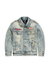 Jordan Craig Kids "The Local Dealer" Rhinestone Denim Trucker Jacket