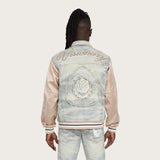 Smoke Rise "Visionary" Rhinestone Denim Jacket