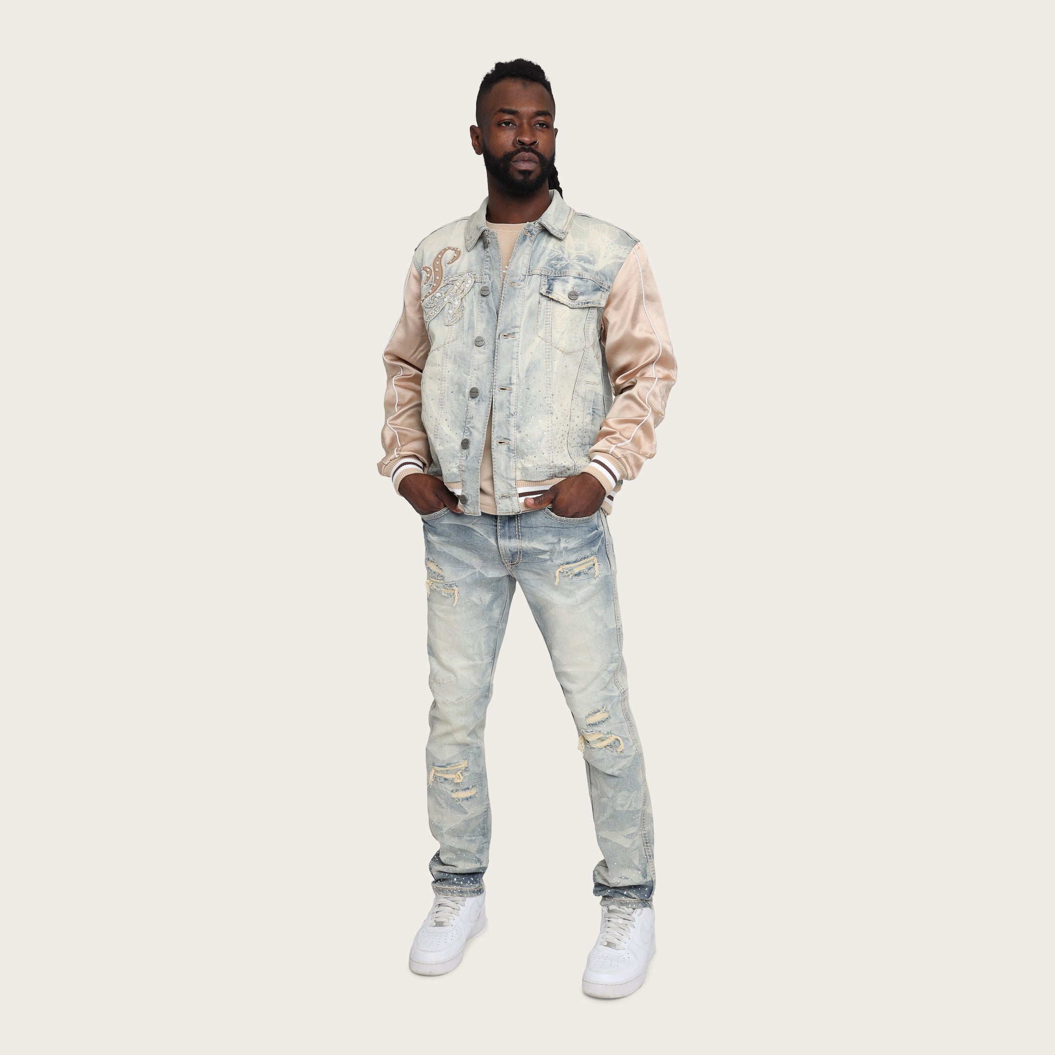 Smoke Rise "Visionary" Slim Fit Jeans