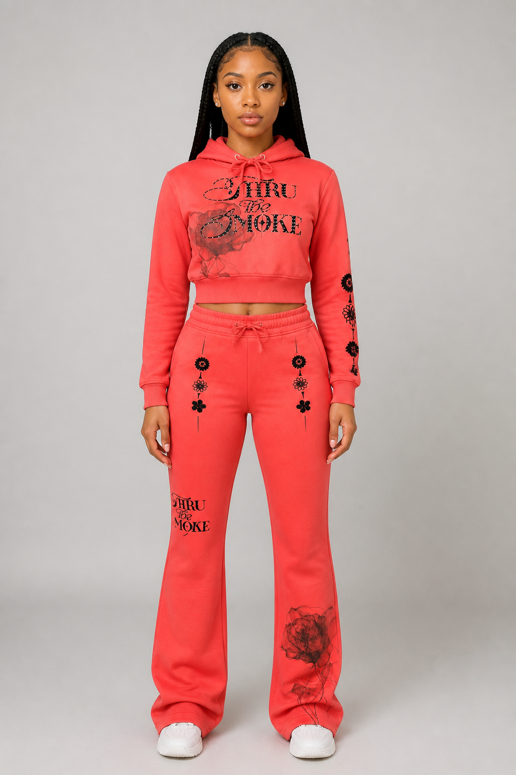 Highly Undtrd Women's "Thru the Smoke" Jogging Set