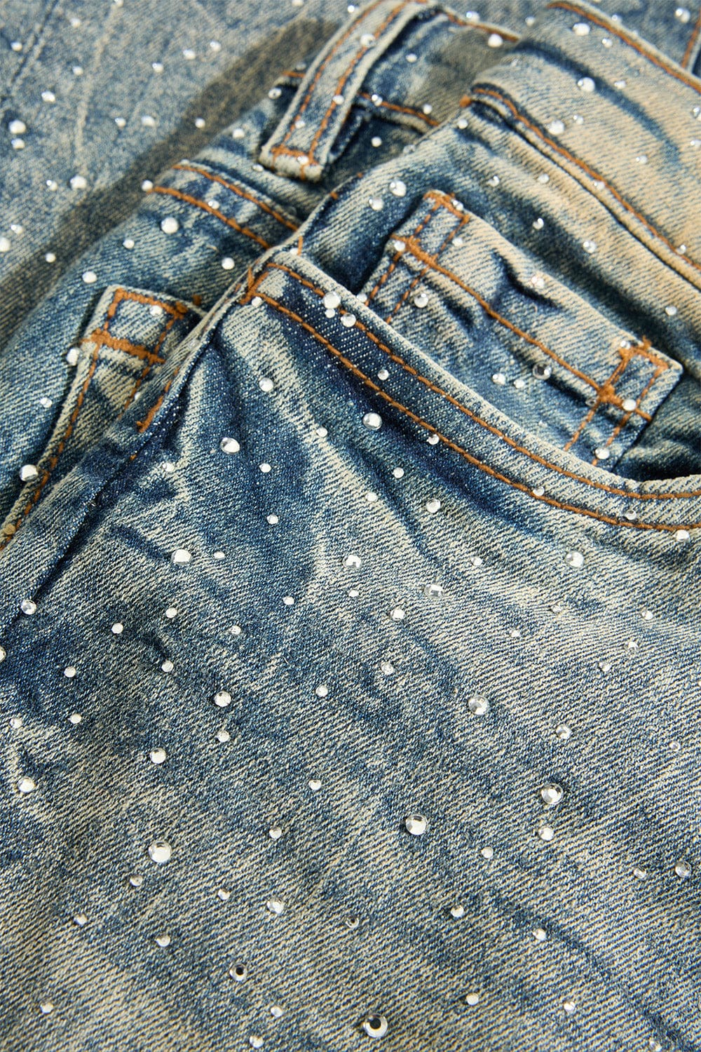 Jordan Craig Kids "Local Dealer"  Rhinestone Stacked Jeans