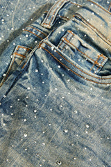 Jordan Craig Kids "Local Dealer"  Rhinestone Stacked Jeans