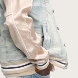 Smoke Rise "Visionary" Rhinestone Denim Jacket