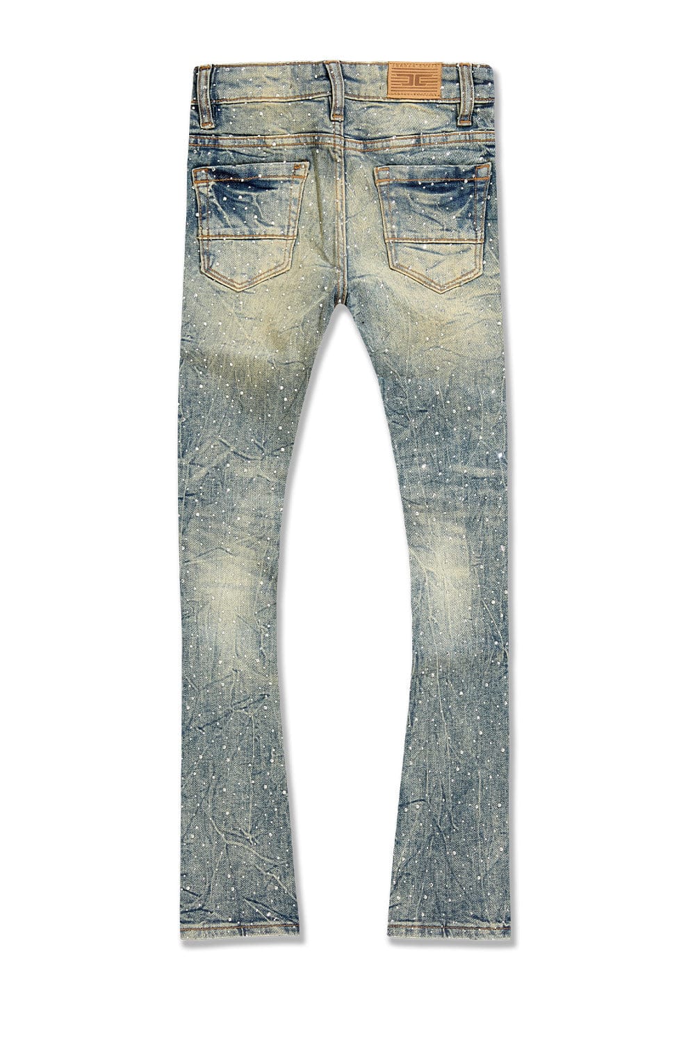 Jordan Craig Kids "Local Dealer"  Rhinestone Stacked Jeans