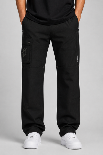 Makobi "Adorni Elite Club" Nylon Stacked Pants