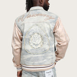 Smoke Rise "Visionary" Rhinestone Denim Jacket