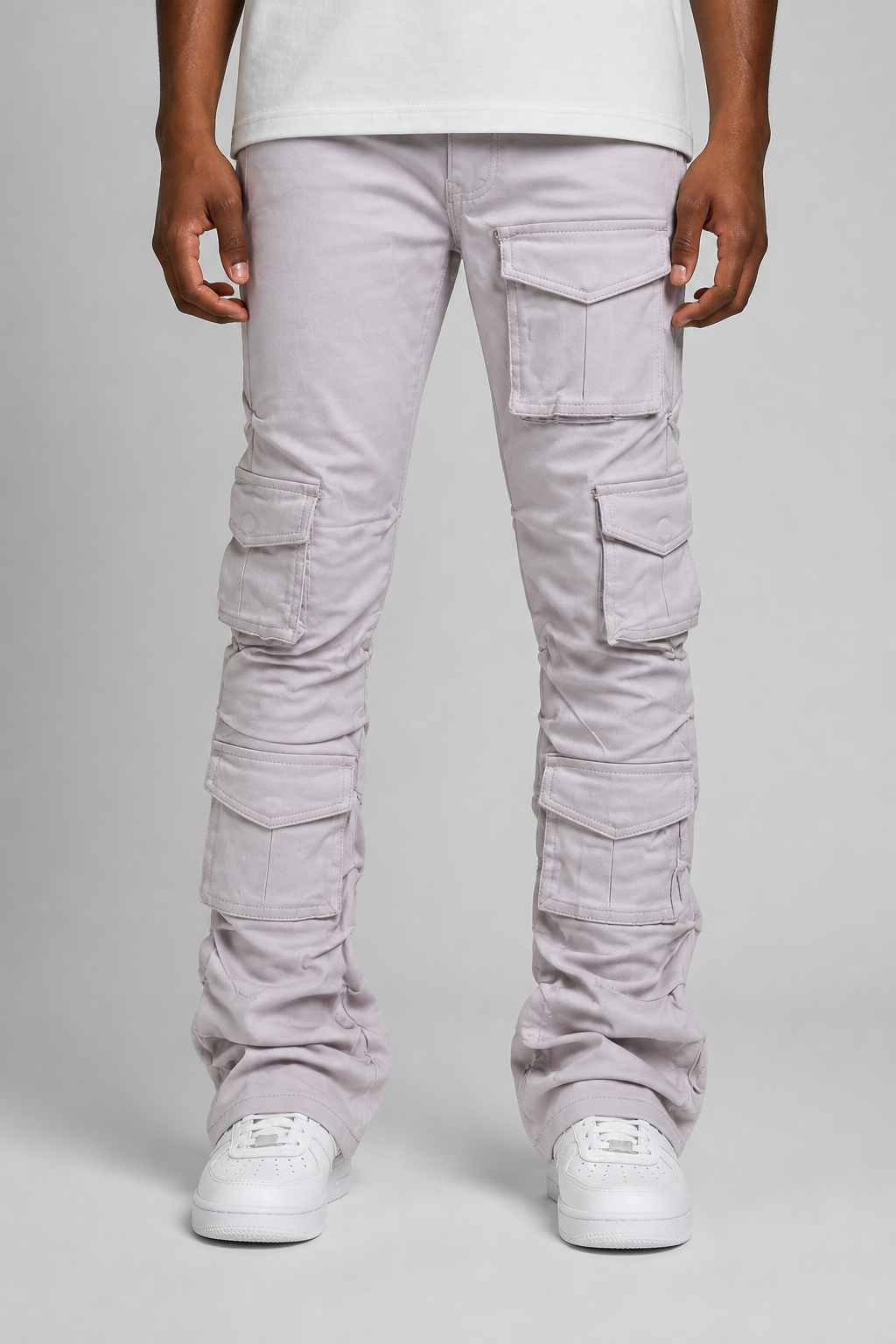 Kindred Stack Utility Cargo Coated jeans