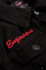 Jordan Craig Kids "The Local Dealer" Rhinestone Denim Trucker Jacket