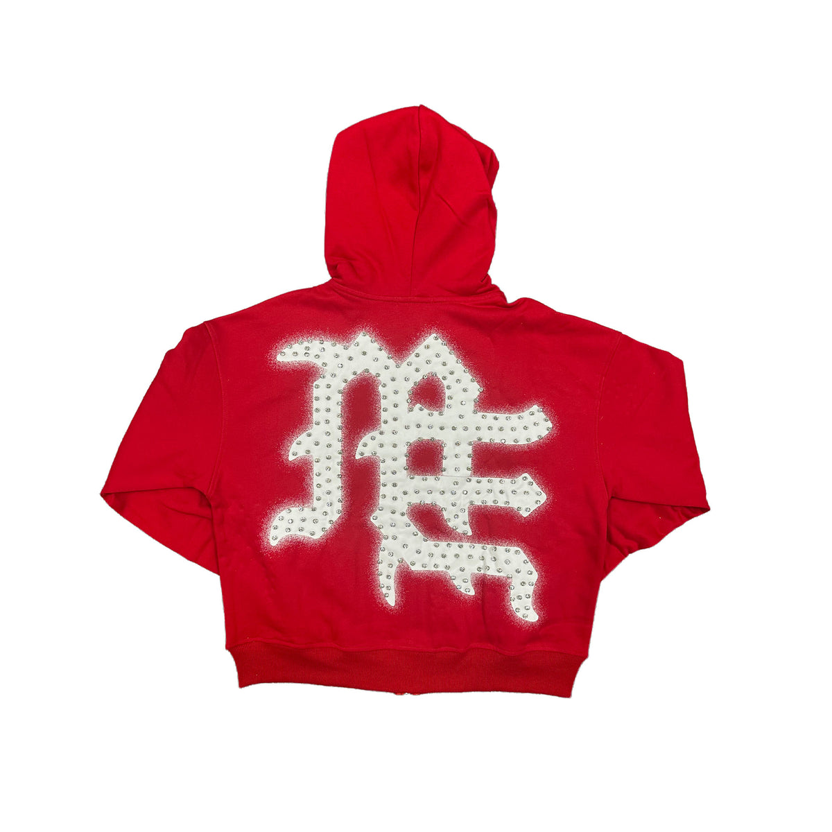 Mixed Emotion "Rear End" Rhinestone Hoodie