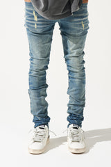 Serenede "Neptune" Vintage Mid-Blue Classic Wash Jeans