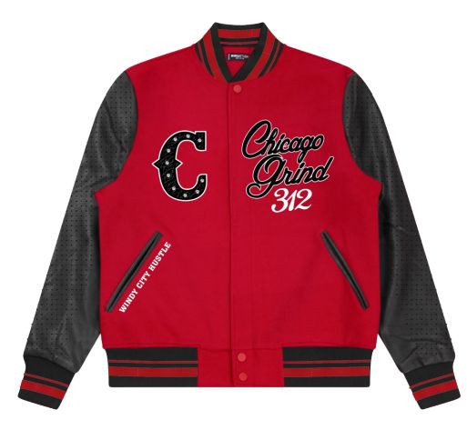 Roku "Chi Grind" Varsity Jacket
