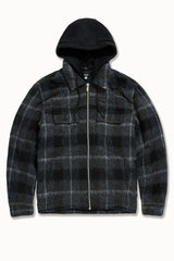 See You In Paradise Flannel Hooded Shacket