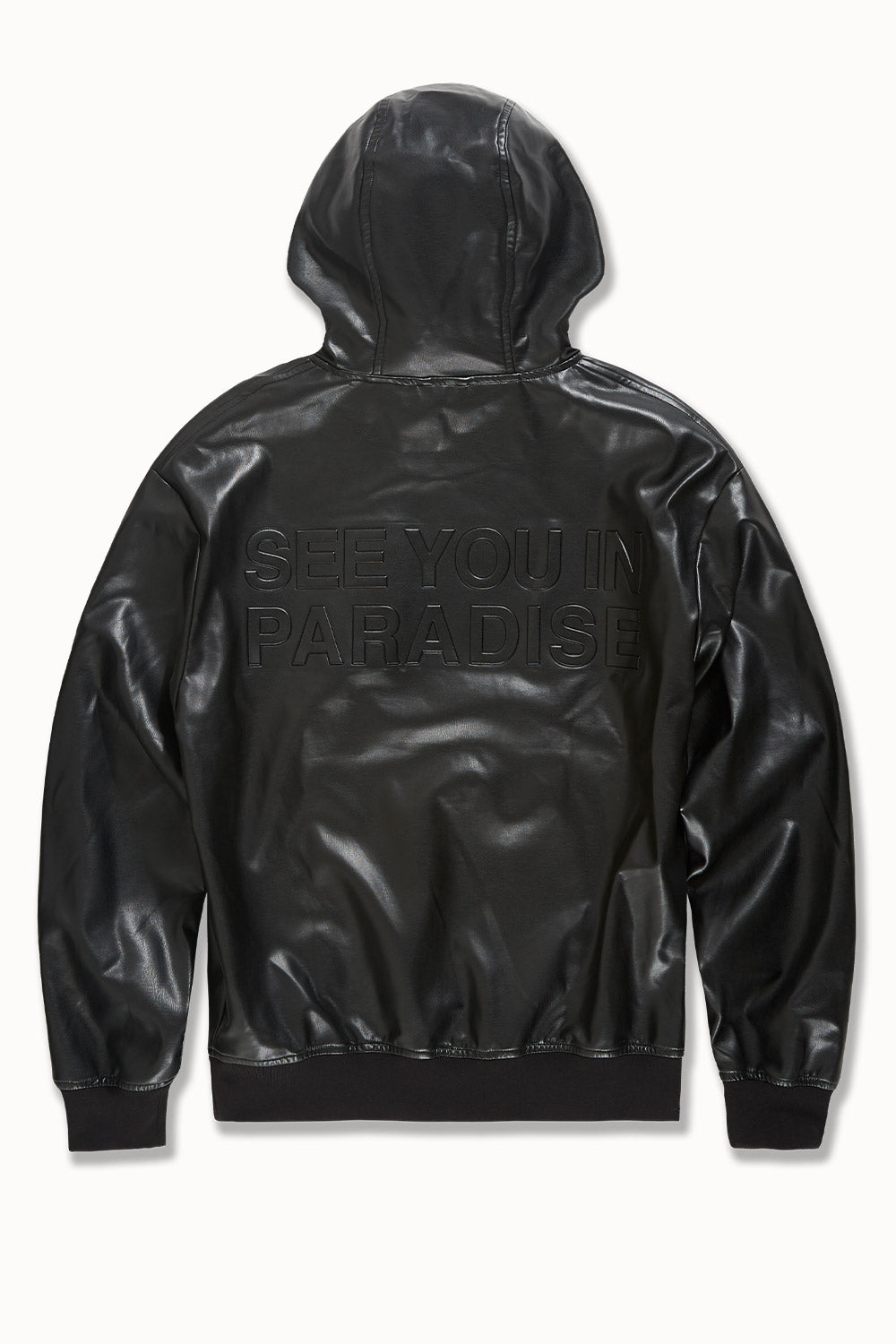See You In Paradise Leather Hoodie Separate