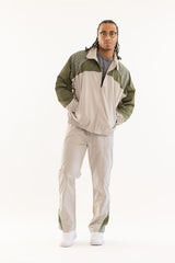 Kindred Rhinestone Nylon Track Suit