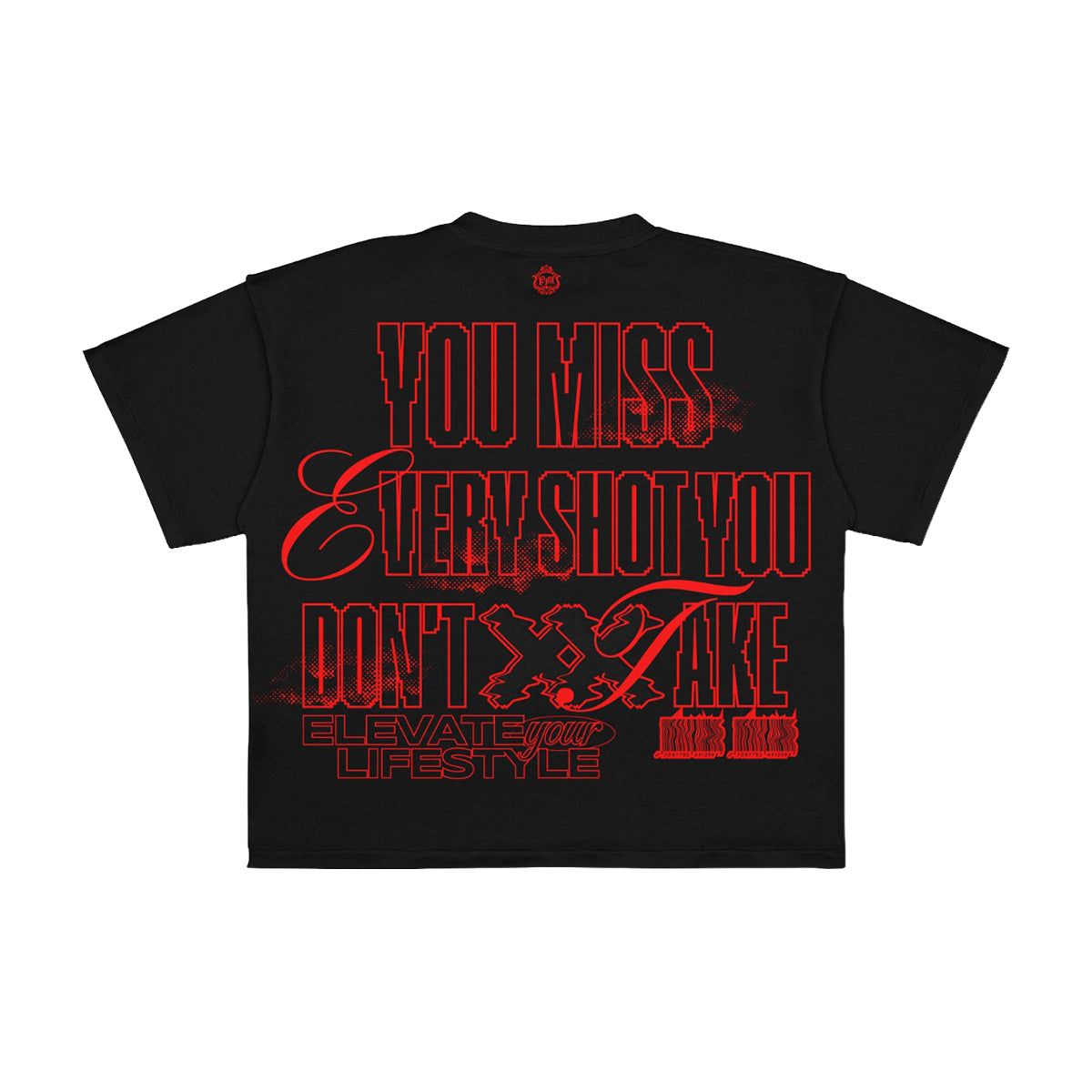 Premium Milano "Roll the Dice" Crewneck Graphic Tee