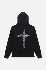 RTA Jordan Black Circuit Cross Hoodie