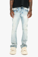 Valabasas "Shine" Stacked Flare Rhinestone Jeans