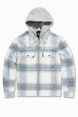See You In Paradise Flannel Hooded Shacket