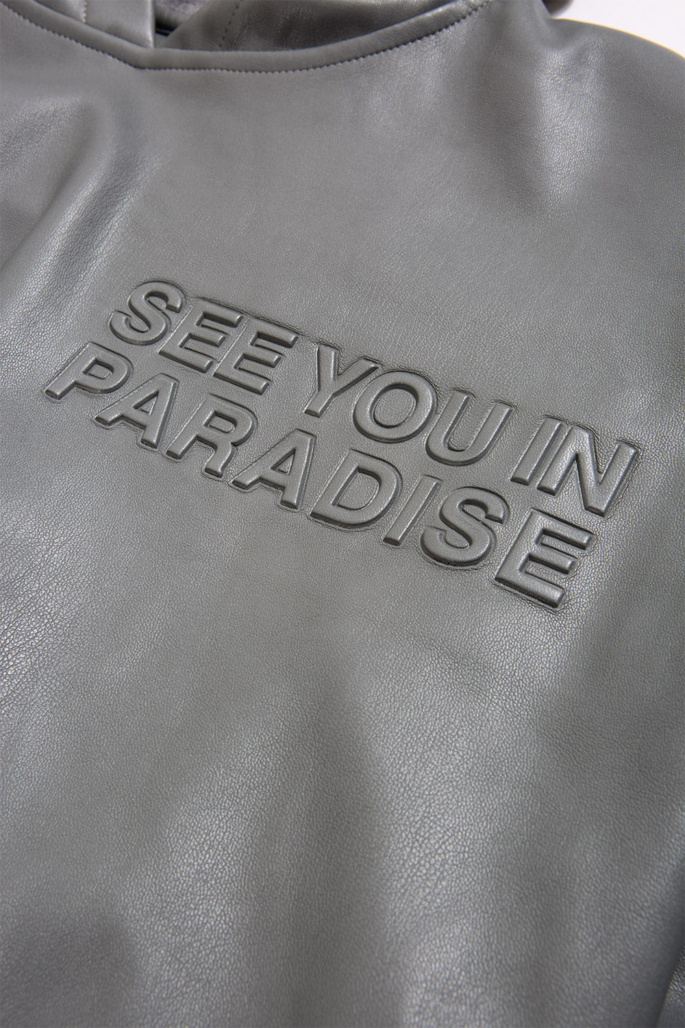 See You In Paradise Leather Hoodie Separate
