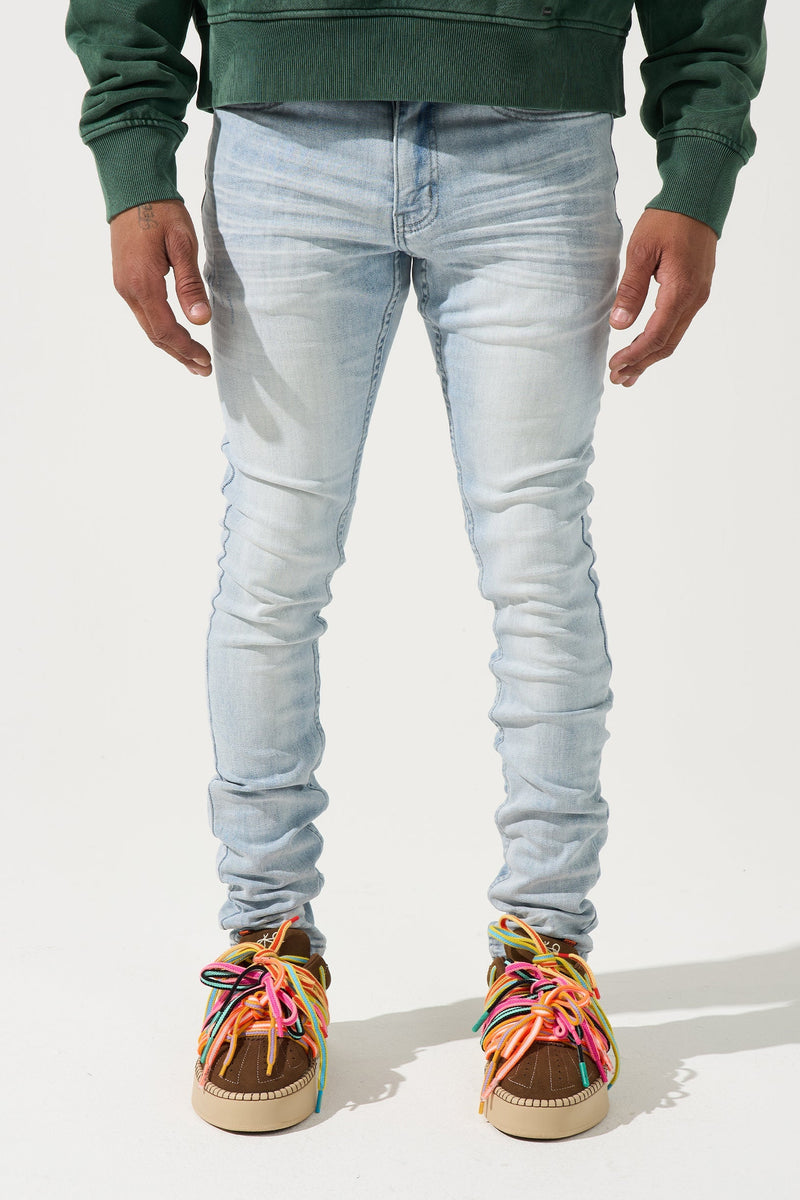 Serenede "Ice" Light Blue Wash Jeans