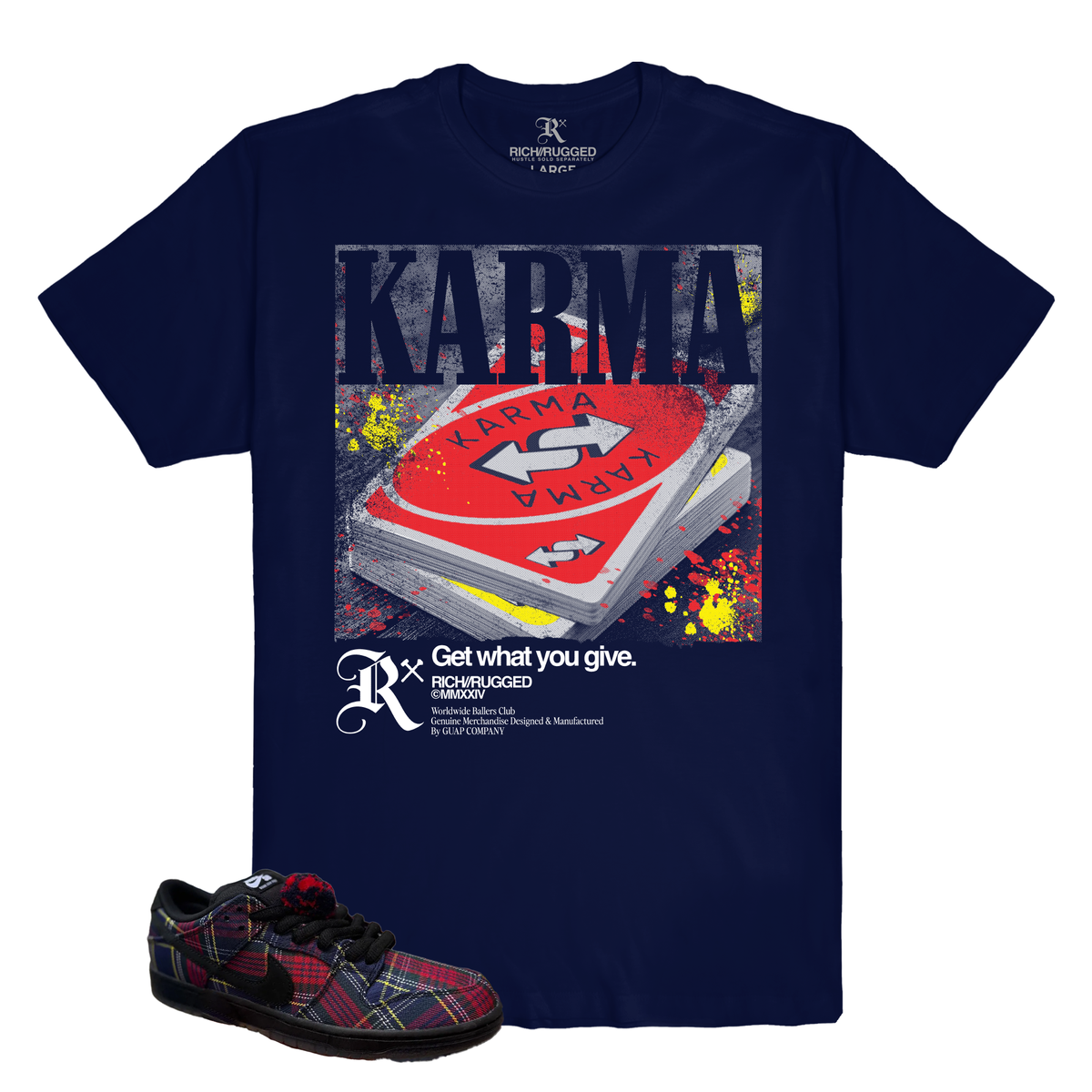 Rich/Rugged "Karma" Graphic Tee
