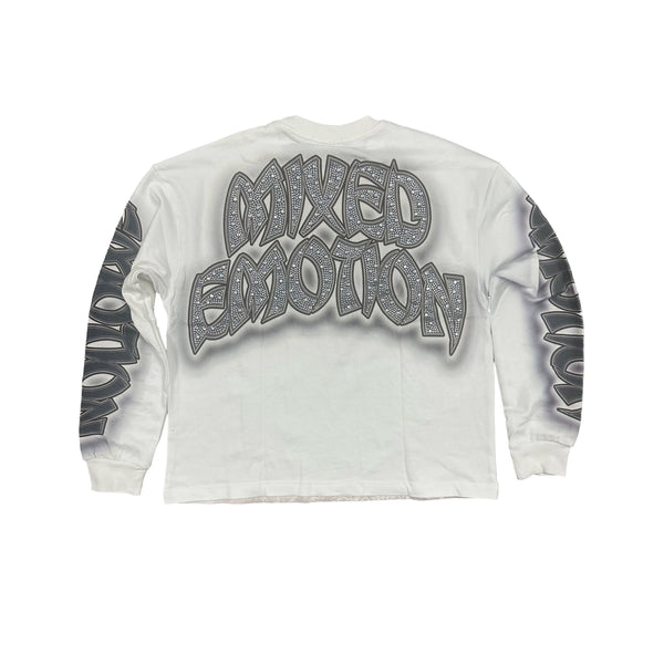 Mixed Emotion "Resurrection" White Long Sleeve Shirt