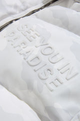 See You In Paradise "The Wild One" Puffer Leather Jacket