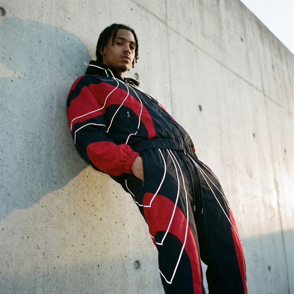 Vie+Riche "God Particle" Jacket Set - Black