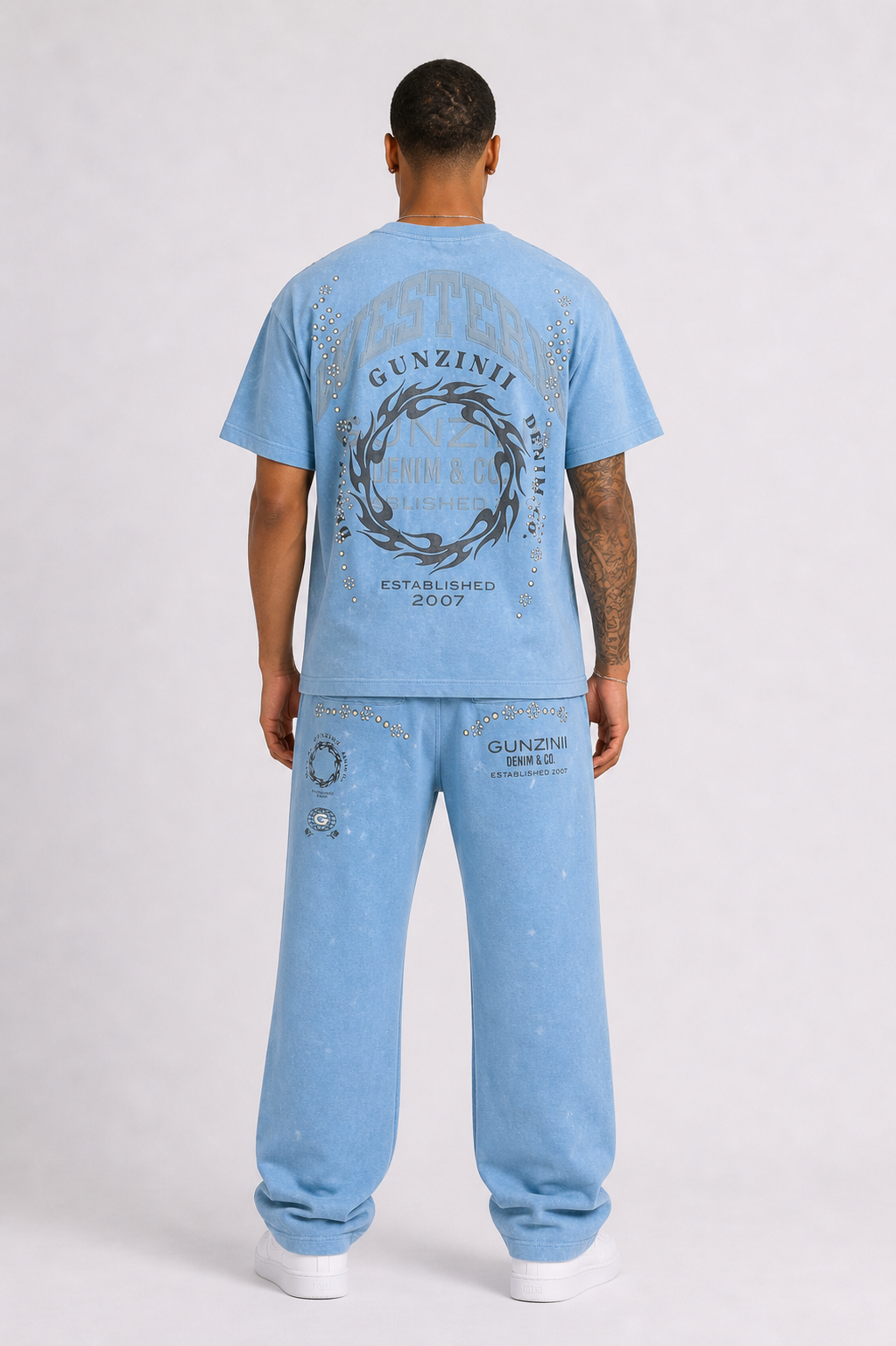 Gunzinii Short Sleeve Jogger Set
