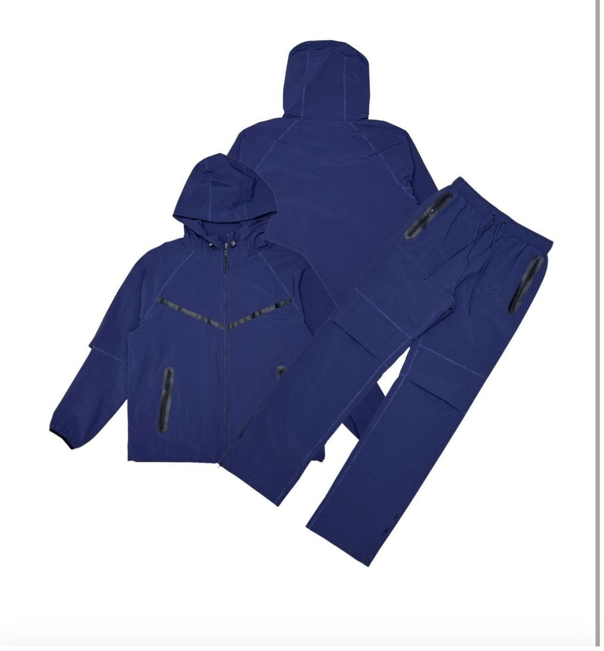 Civilized Nylon Zip-up Tech Set