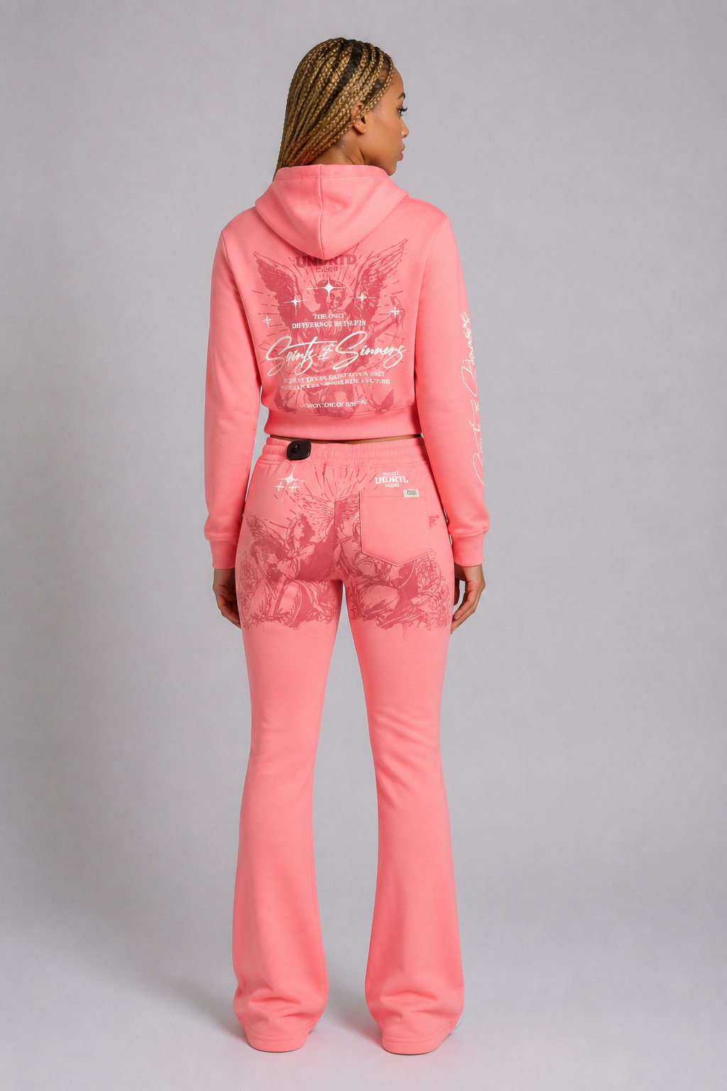 Highly Undtrd Women's "Saint and Sinners" Jogging Set