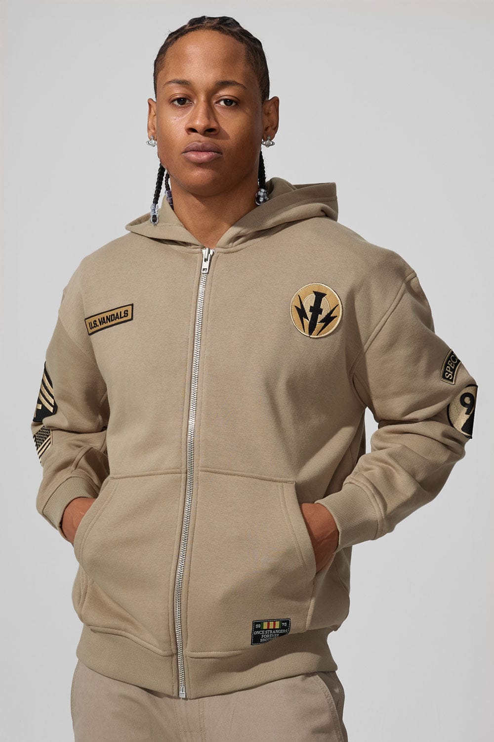 Jordan Craig Prestige Tonal Zip Hoodie