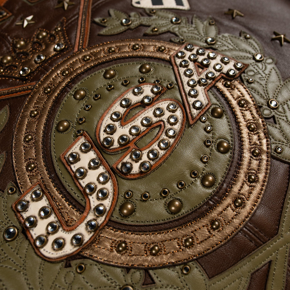 Pelle Pelle "Daytona Special" Jacket - Brown/Copper/Gold