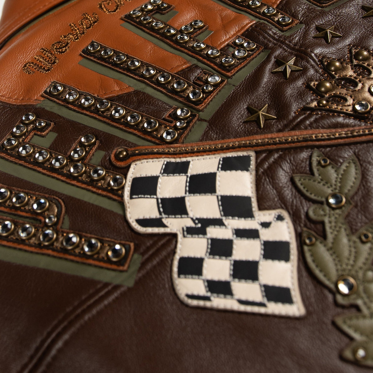 Pelle Pelle "Daytona Special" Jacket - Brown/Copper/Gold
