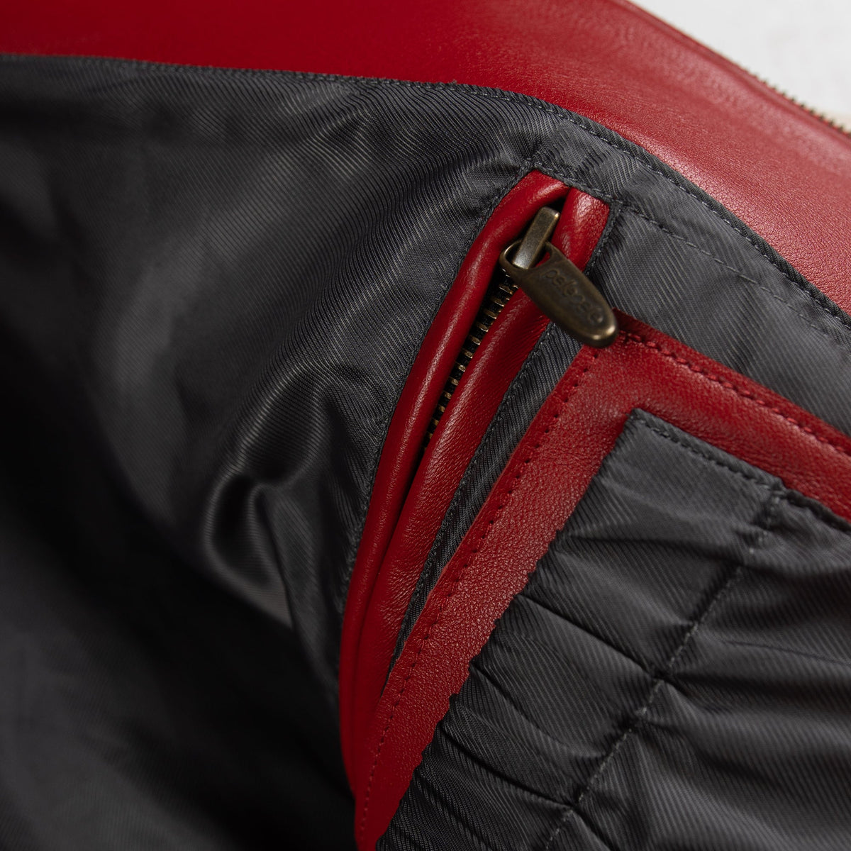 Pelle Pelle "Daytona Special" Jacket - Cabernet/Black/Jet Green
