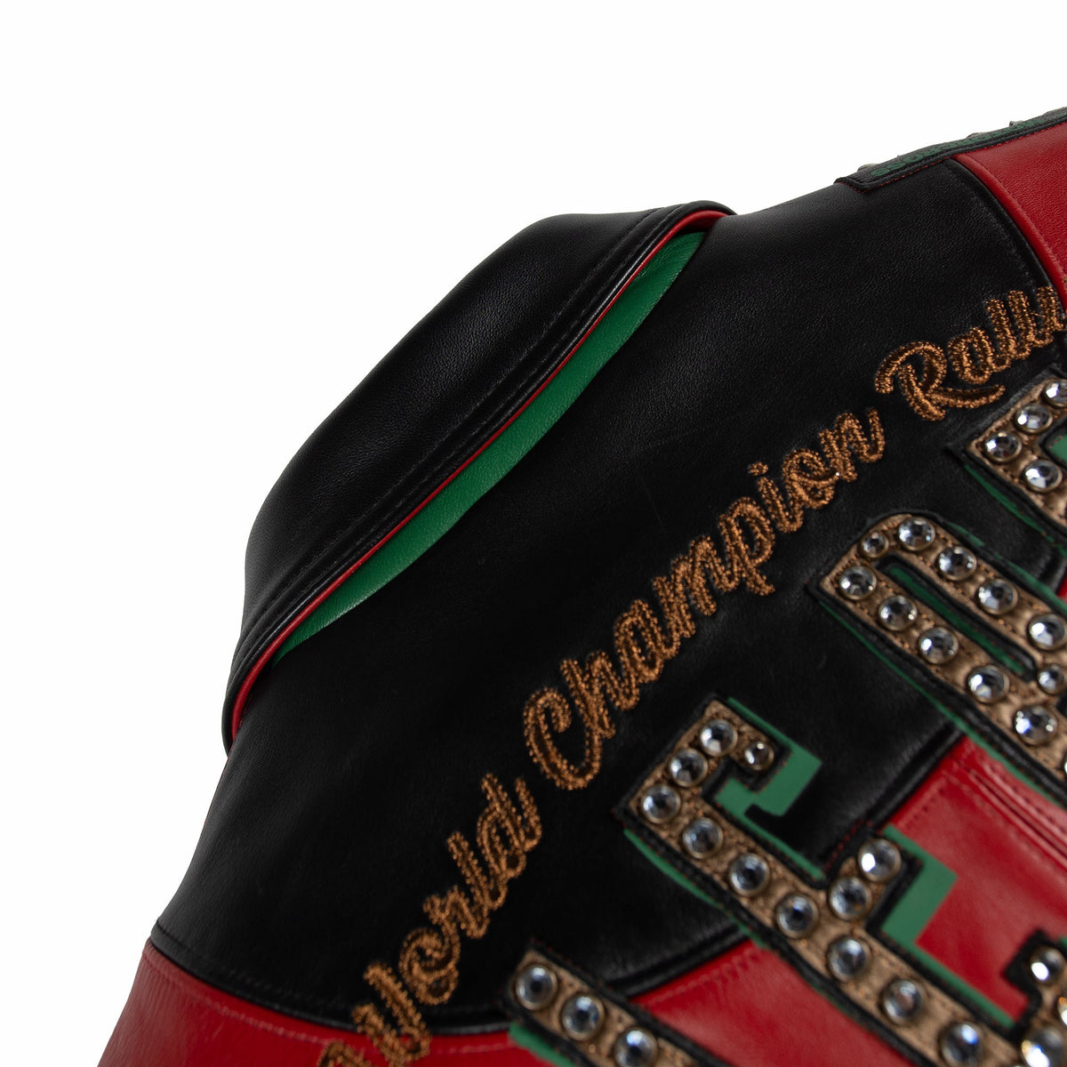 Pelle Pelle "Daytona Special" Jacket - Cabernet/Black/Jet Green