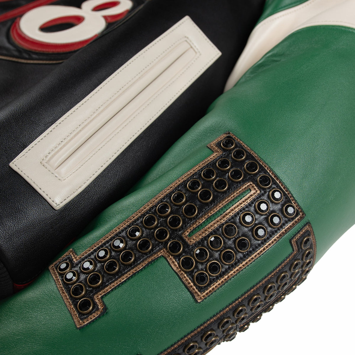 Pelle Pelle "Daytona Special" Jacket - Cabernet/Black/Jet Green