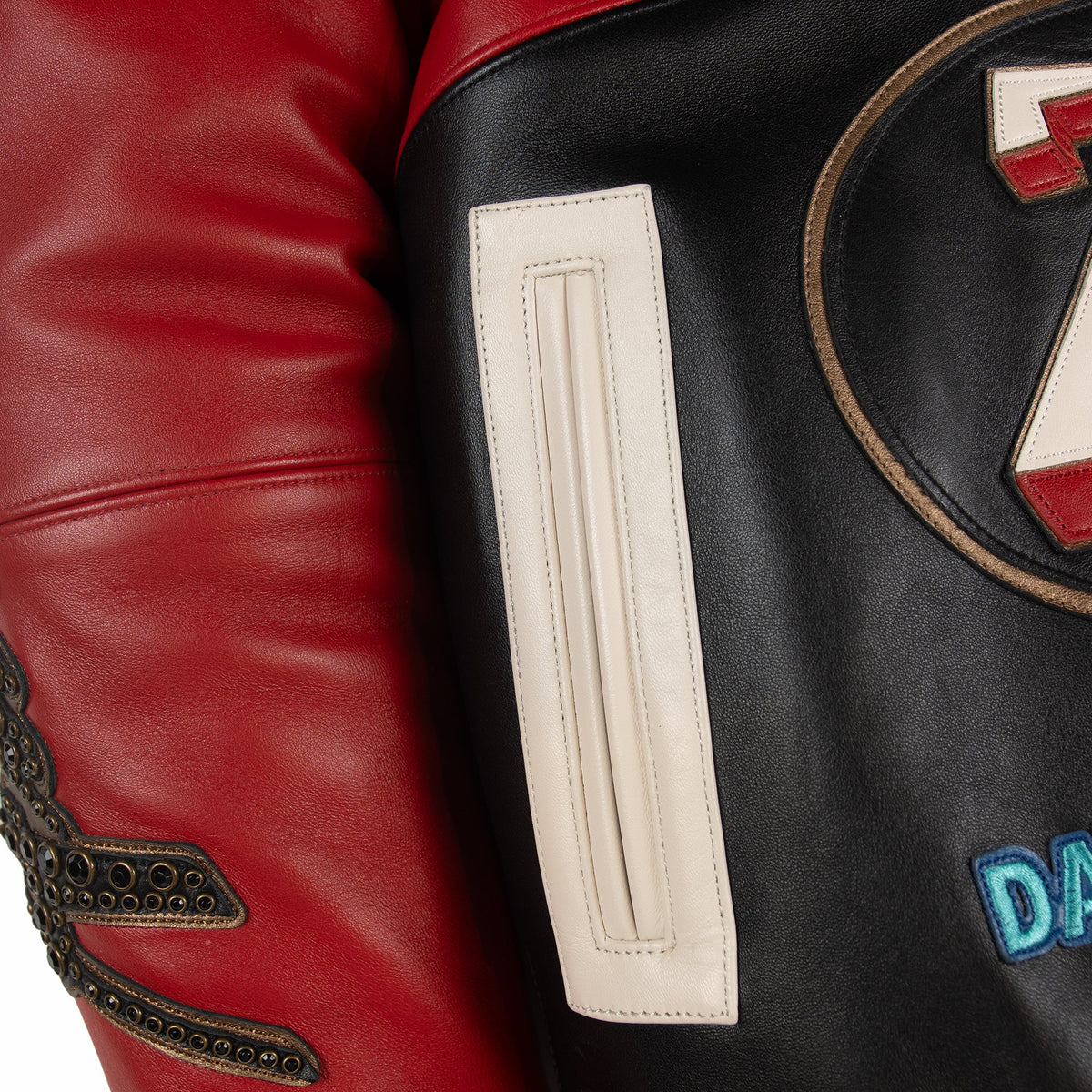Pelle Pelle "Daytona Special" Jacket - Cabernet/Black/Jet Green
