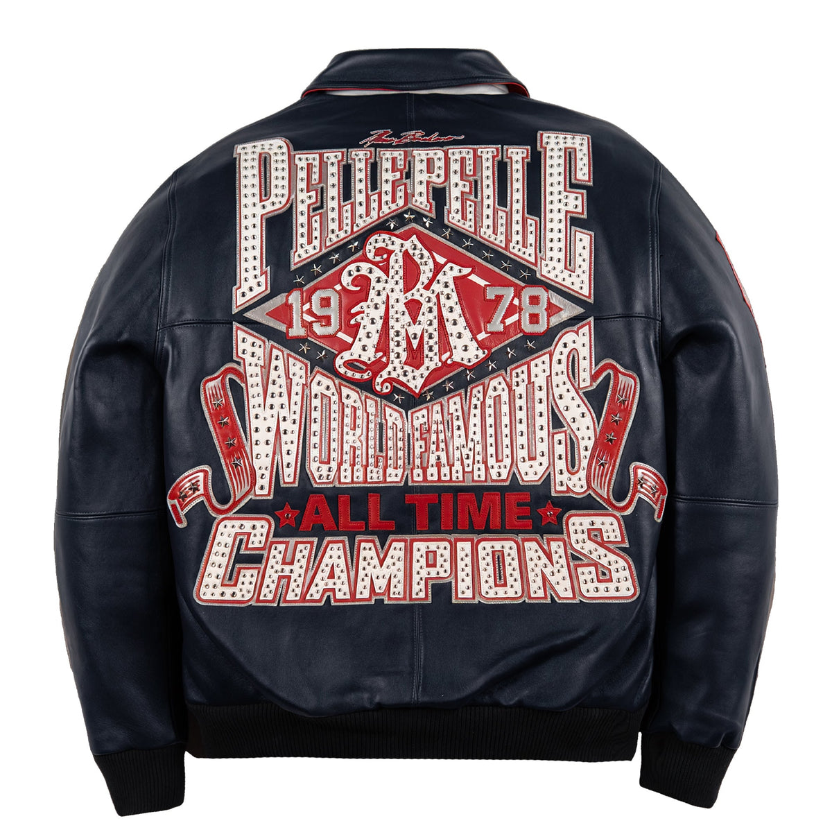 Pelle Pelle "All the Champions" Rhinestone Jacket