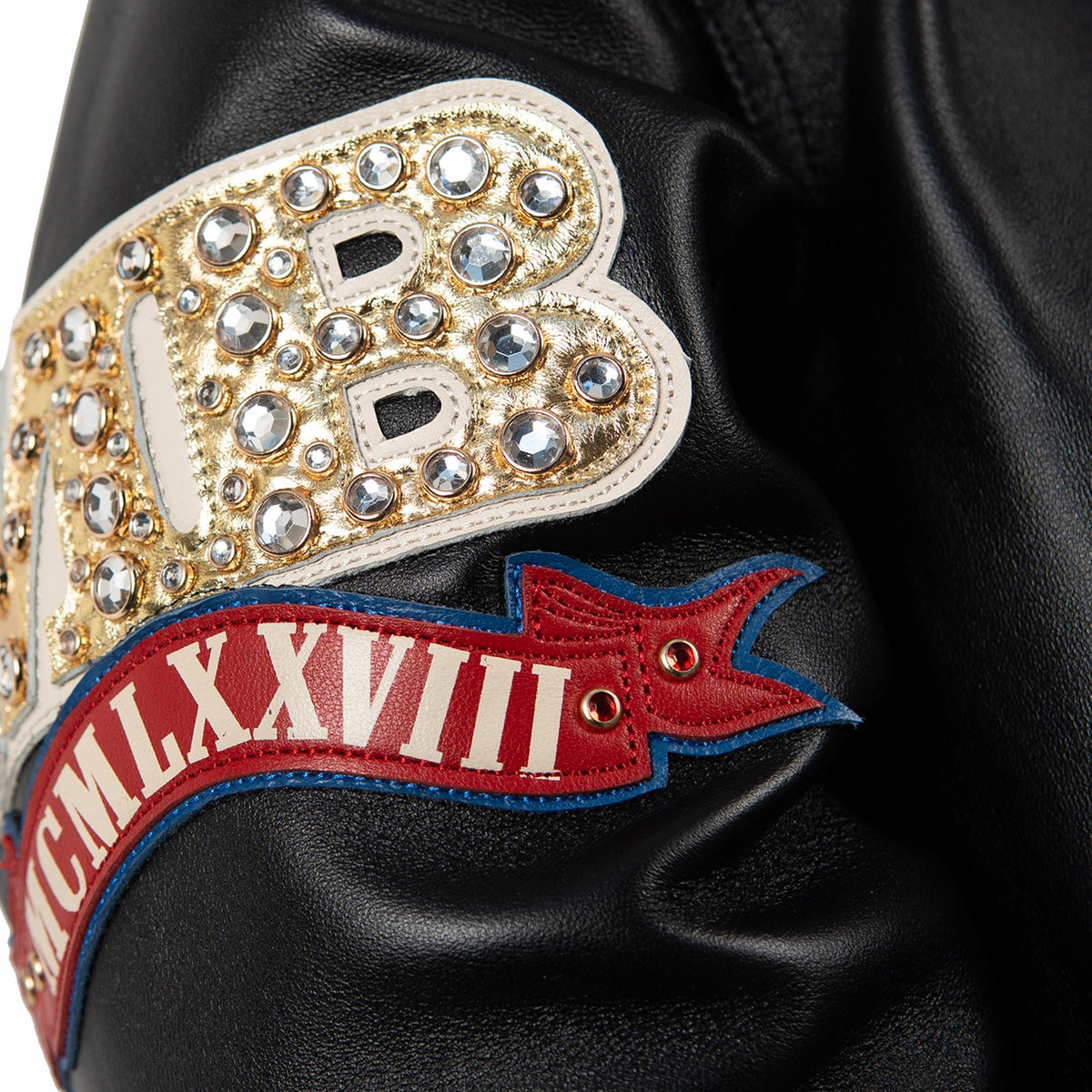 Pelle Pelle Women's "Unrivaled Anniversary" Studs & Rhinestones Jacket