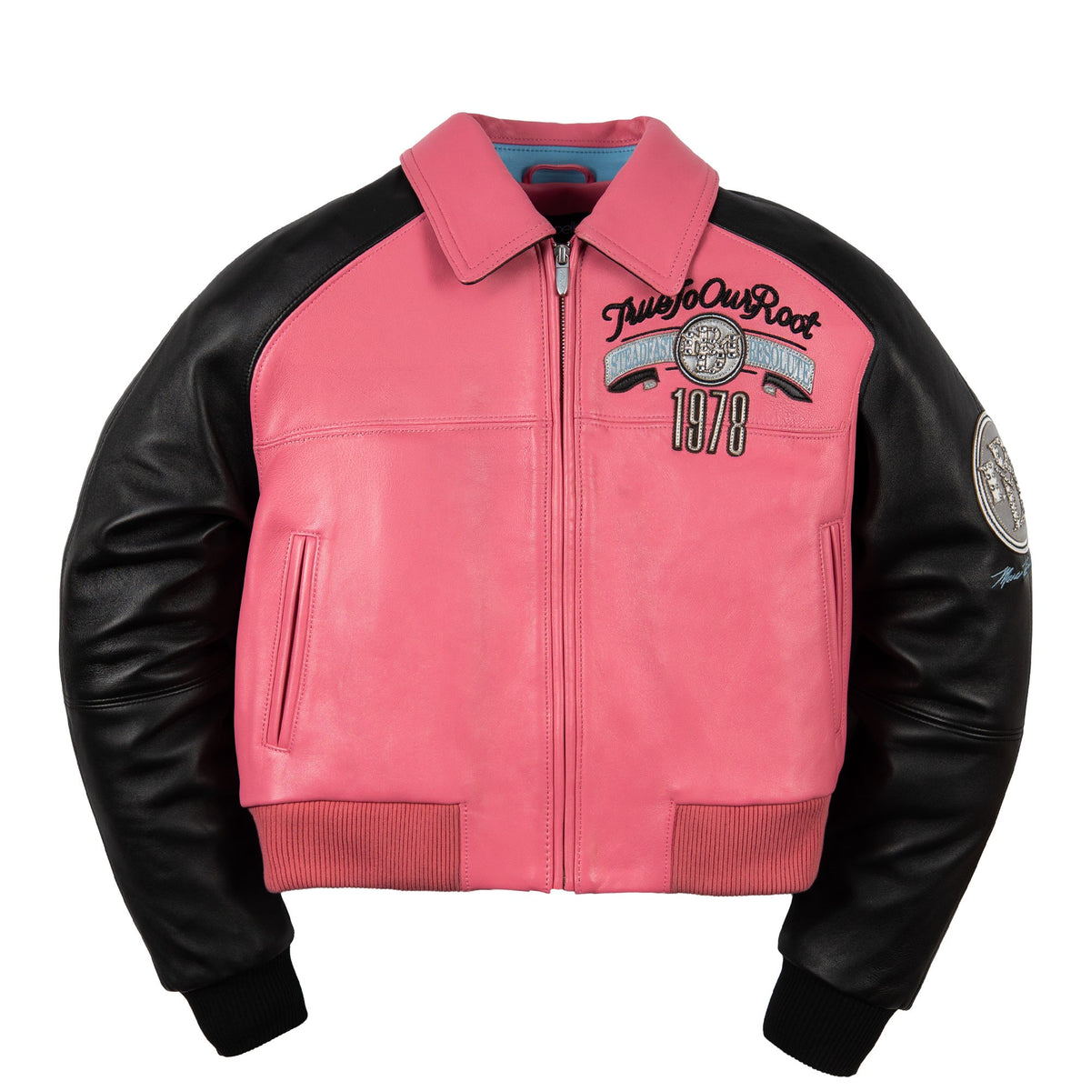 Pelle Pelle Women's "True to Our Roots" Rhinestone Leather Jacket