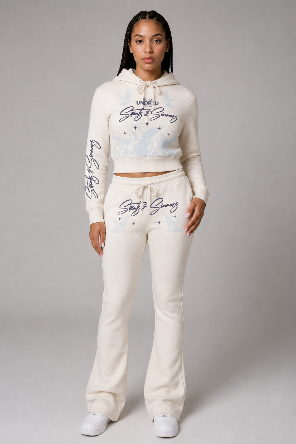 Highly Undtrd Women's "Saint and Sinners" Jogging Set