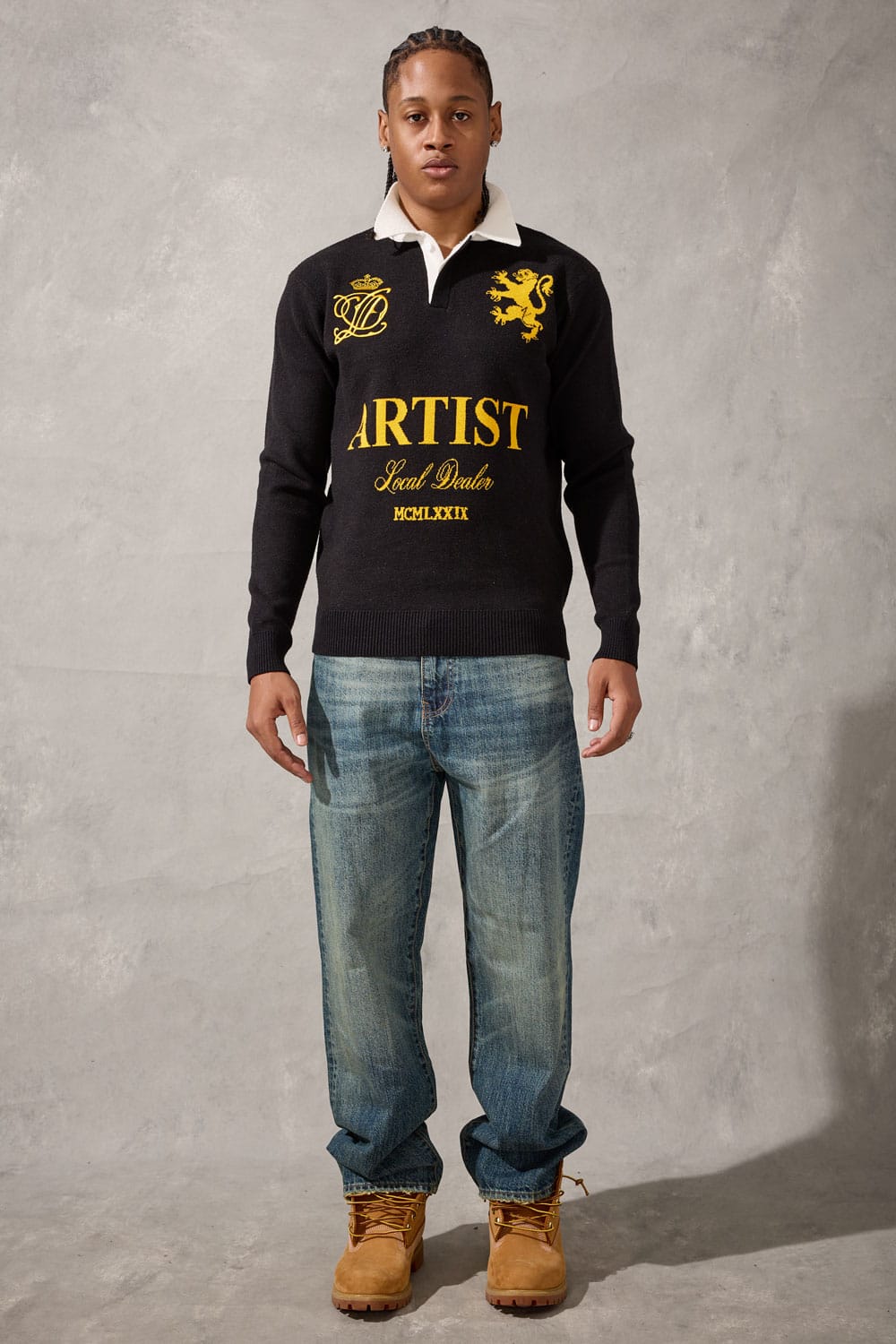 Jordan Craig "Artist Knit Sweater"