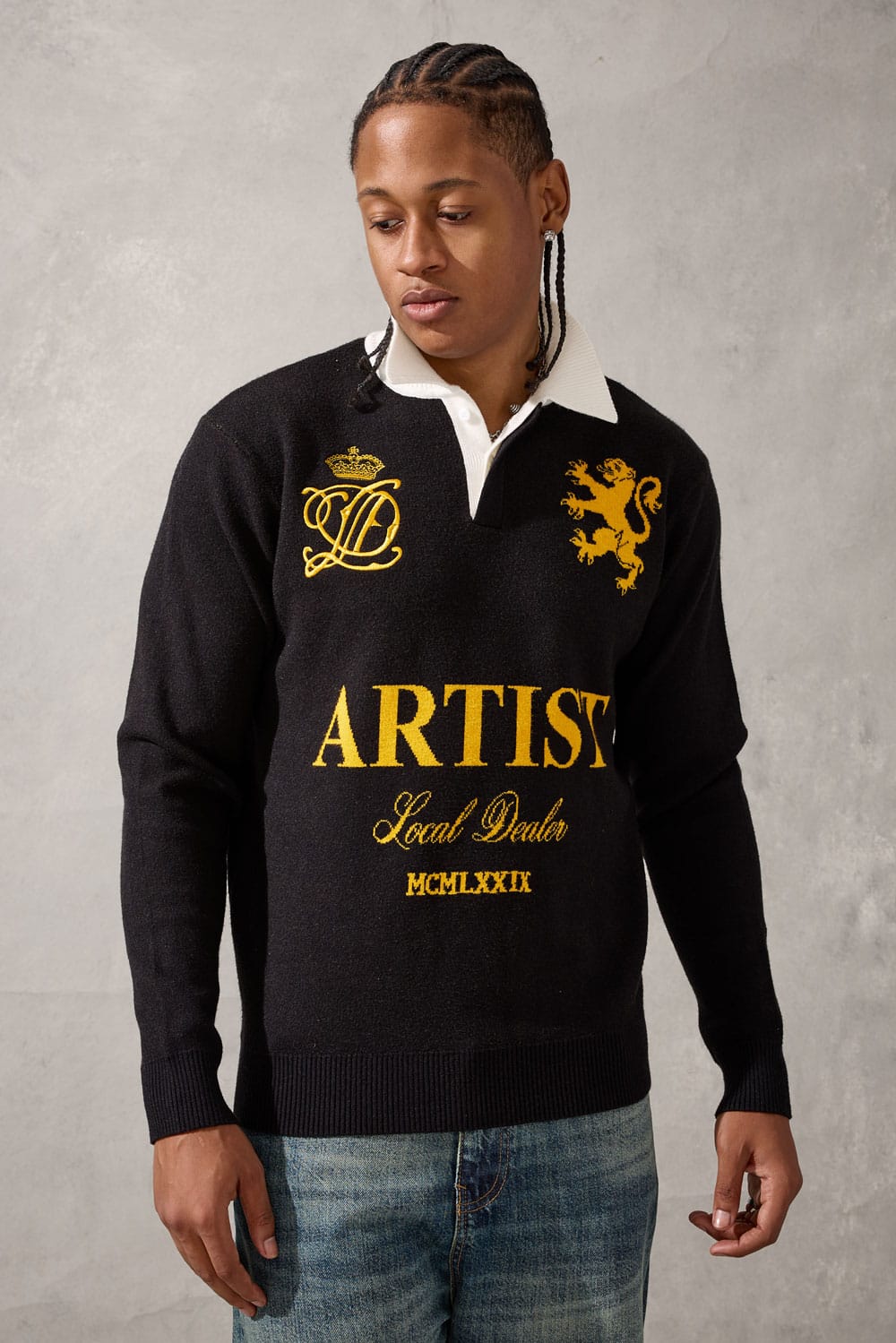 Jordan Craig "Artist Knit Sweater"
