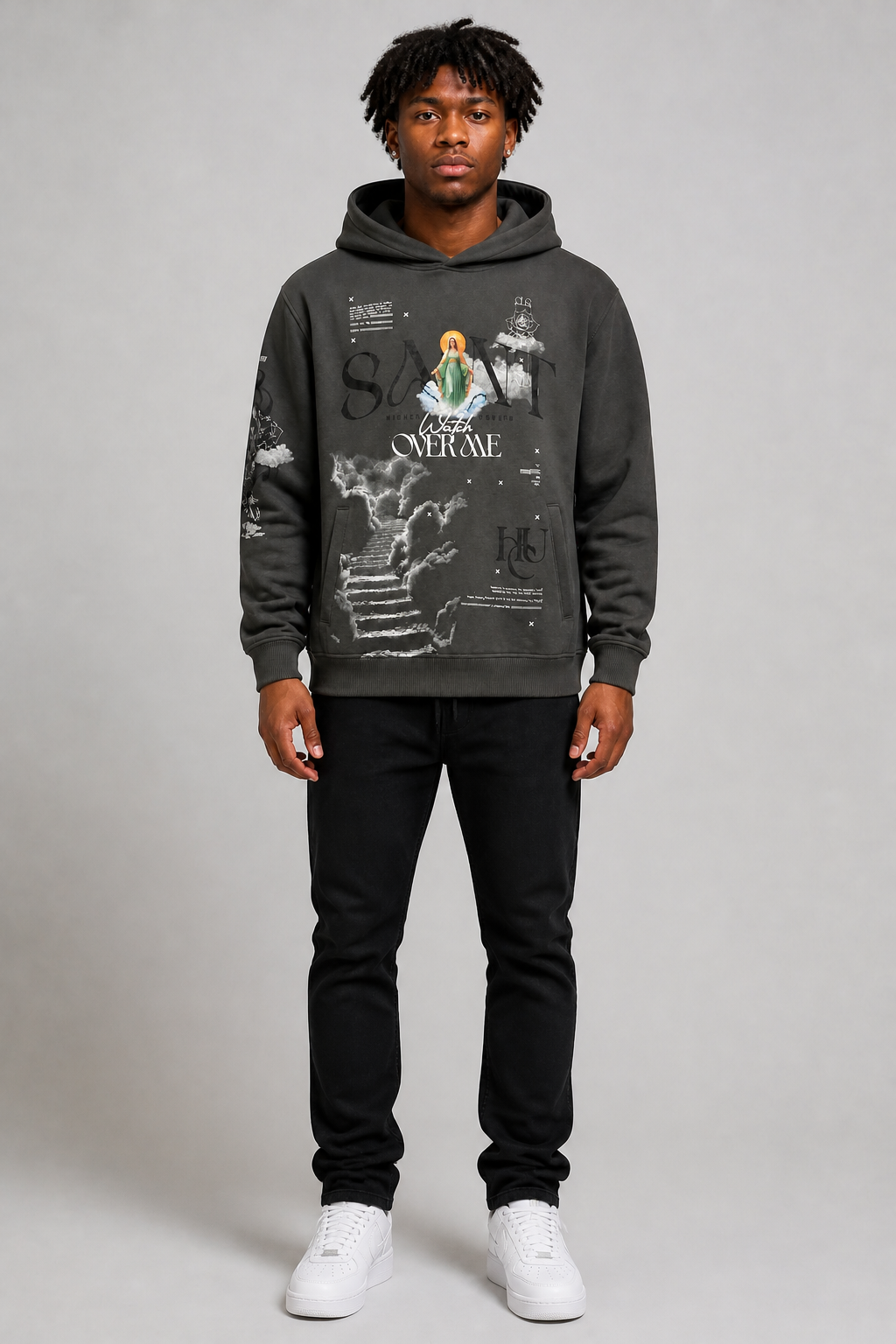 Highly Undrtd "Saint" Hoodie
