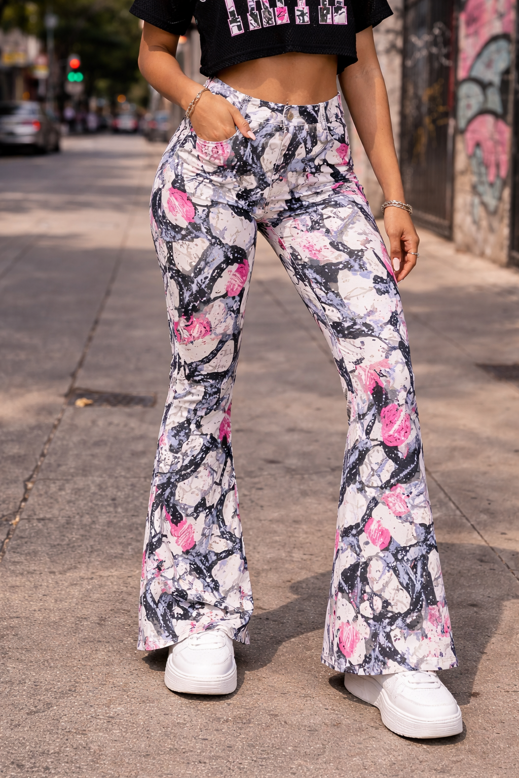 Red Fox Women's Twill Hunter Stacked Rhinestone Pants