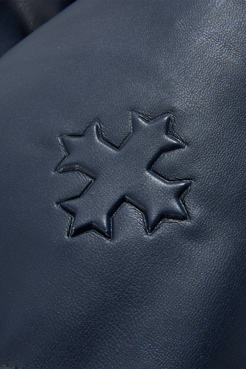 See You In Paradise "The Wild One" Puffer Leather Jacket