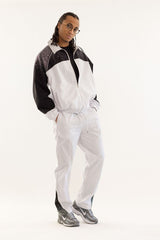 Kindred Rhinestone Nylon Track Suit