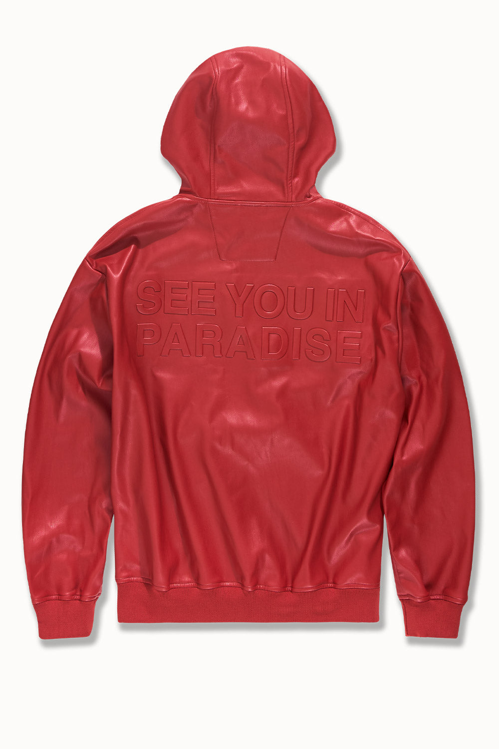 See You In Paradise Leather Hoodie Separate